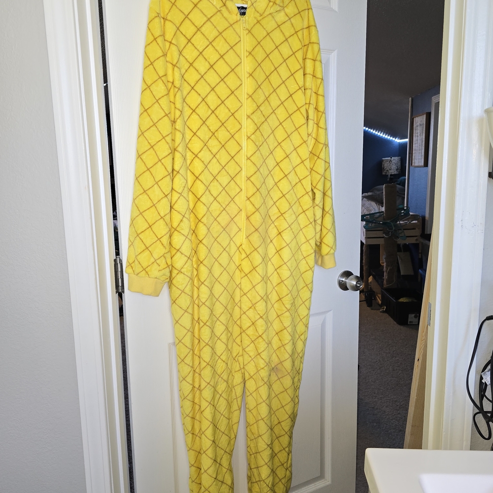 Pineapple adult onesie